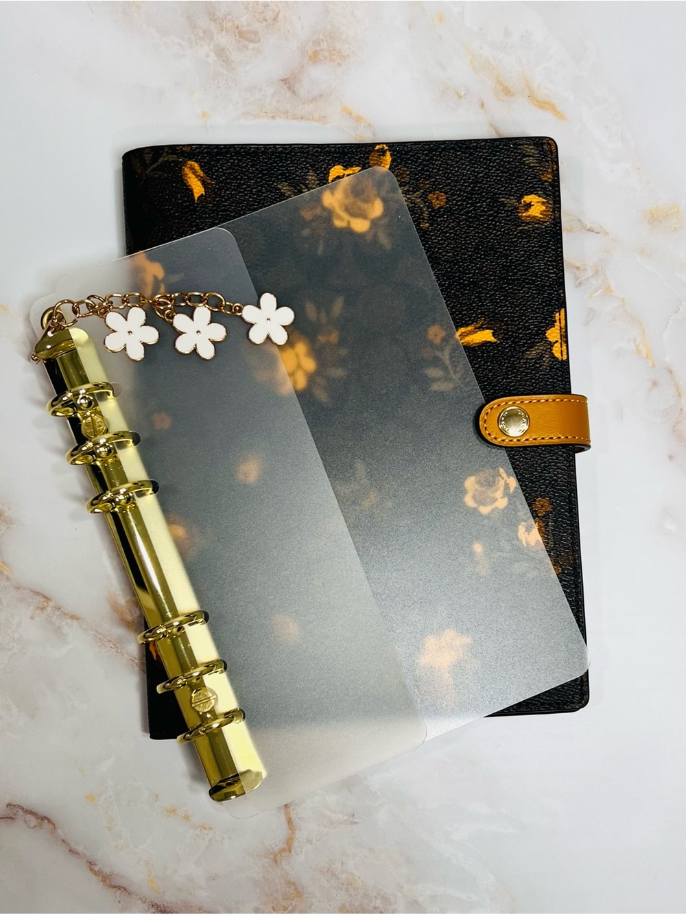 COACH Notebook A6 Binder Adapter Insert & Pockets ONLY I NOTEBOOK* Not Included